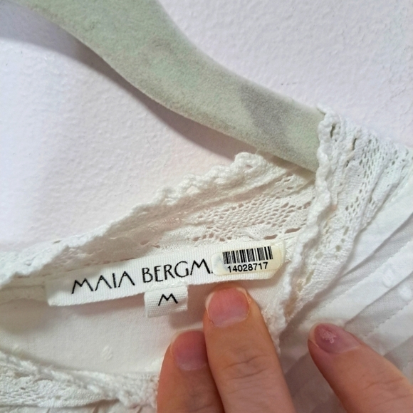 Maia Bergman Mery Dress white medium - Picture 8 of 9